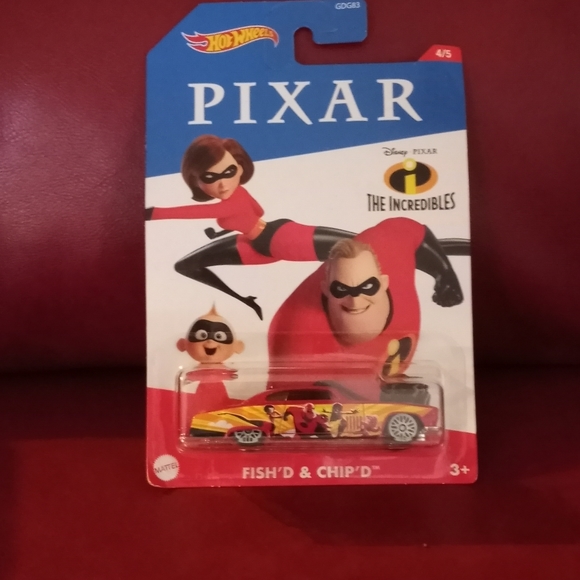Hot Wheels Other - Pixar Incredibles memorabilia car